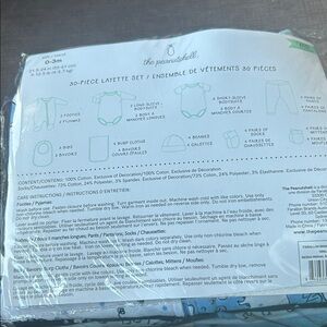 The Peanutshell Kids Pajama Set - White